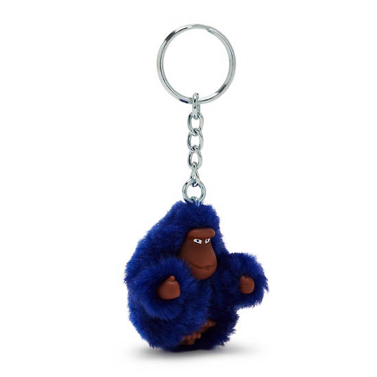 Kipling Sven Extra Small Mode Monkey Keychain Accessories Blå | DK 1968YX